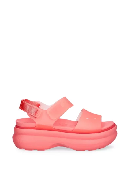 Sandale Crocs cu platformă roz