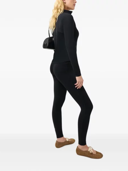 Leggings Sweaty Betty cu volane negru