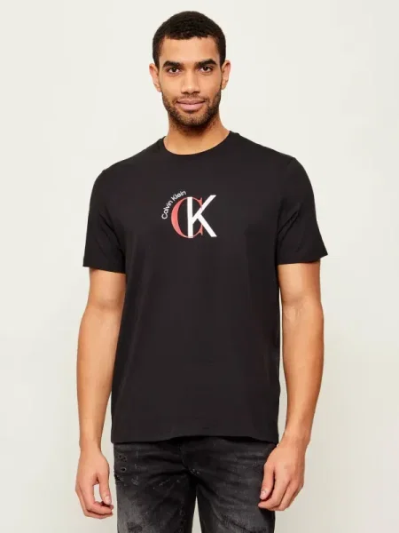 Calvin Klein Jeans Tricou Graphic negru