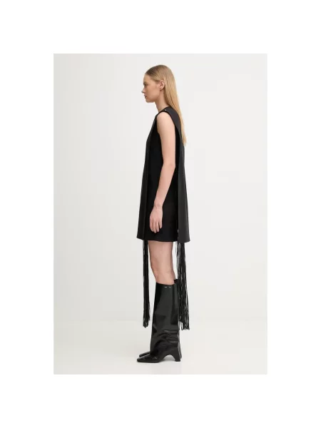 Sportmax sukienka FINNICI mini prosta czarny