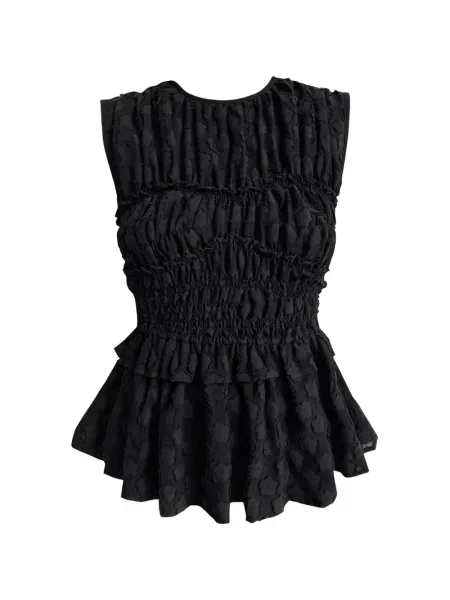 Top Cecilie Bahnsen negru