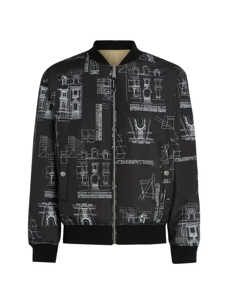 Karl Lagerfeld Geacă de primăvară-toamnă Maison De Karl maro cămilă negru