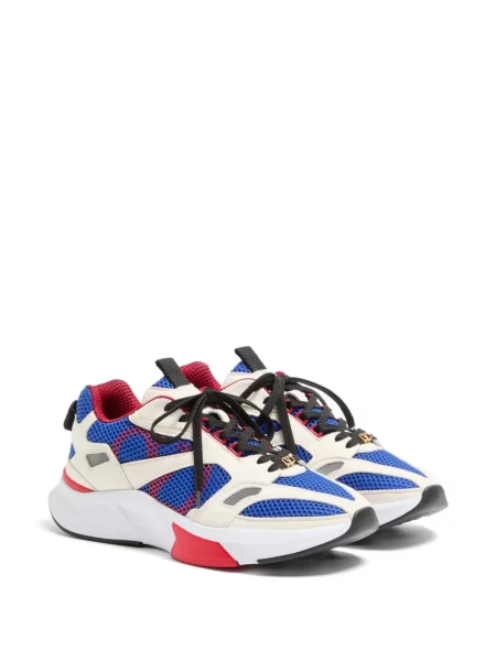 Szarvasbőr sneaker Valentino Garavani kék
