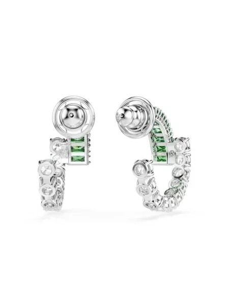 Kolczyki Swarovski szare