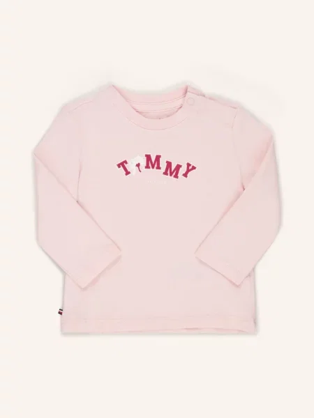 Tommy Hilfiger Koszulka Z Długim Rękawem rosa różowa