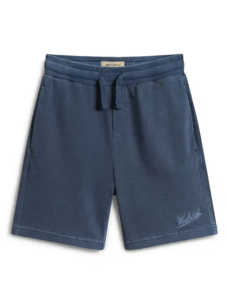 Szorty dziecięce Woolrich niebieskie