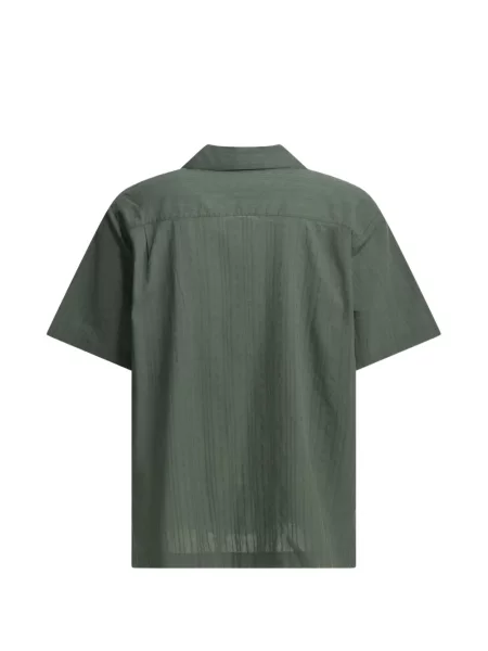 Риза Carhartt Wip бродирана зелено