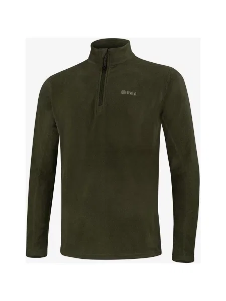 Bluza polarowa Reld Musała z zamkiem w kolorze khaki M zielona