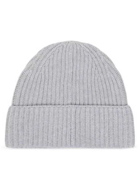 Tommy Jeans Sapka Tjm Linear Logo Beanie Világosszürke szürke