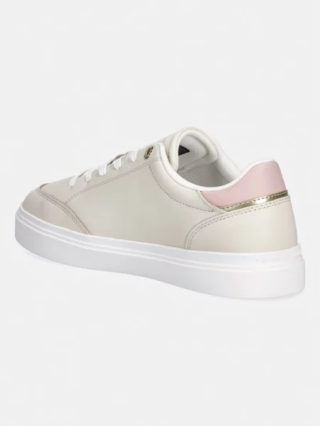 Tommy Hilfiger TH CHIC CUPSOLE sneakersy beżowe