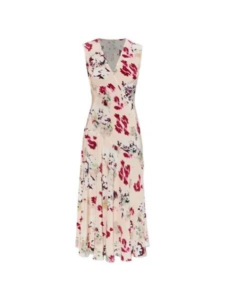 Rochie midi Ulla Johnson cu model floral cu imagine