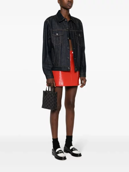 Geantă shopper Gucci gri