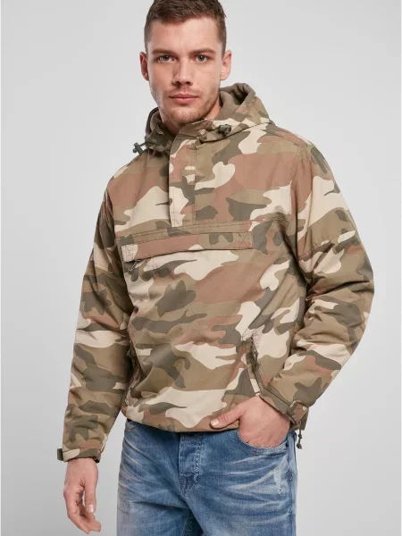 Флийс ветровка Brandit кафяво