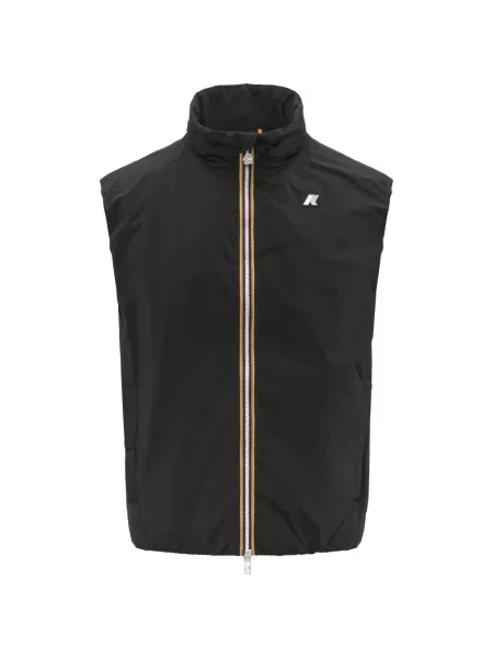 Яке K-way ватирана черно