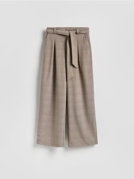 Reserved Pantaloni cadrilați multicolor