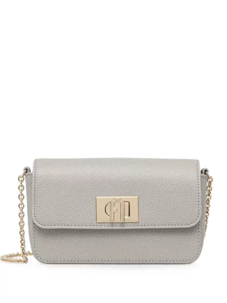 Geanta crossbody Furla gri