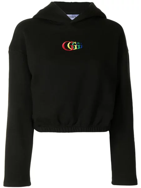 Hanorac cu glugă Goodboy cu broderie negru