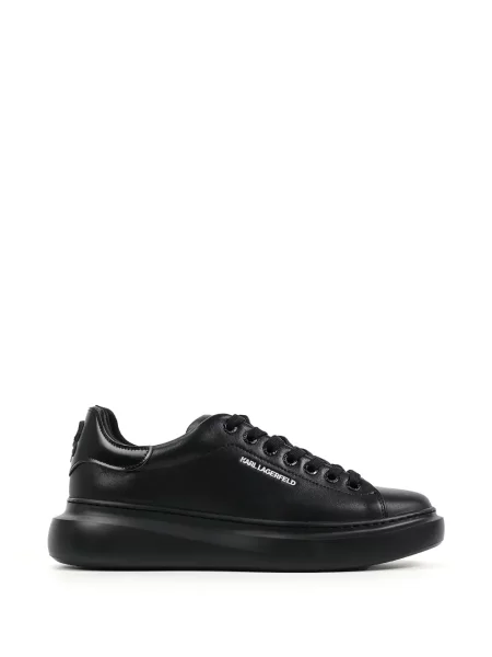 Sneakerși Karl Lagerfeld cu imagine chunky negru