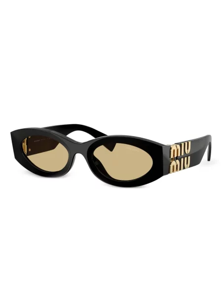 Γυαλιά ηλίου Miu Miu Eyewear μαύρο