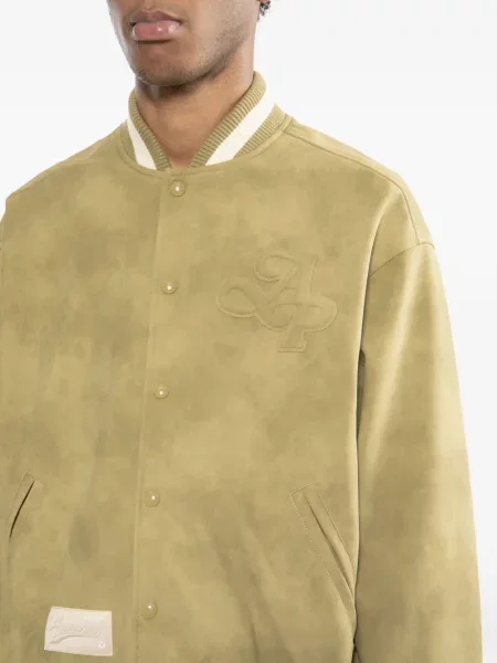 Geacă bomber Aape By A Bathing Ape cu broderie verde