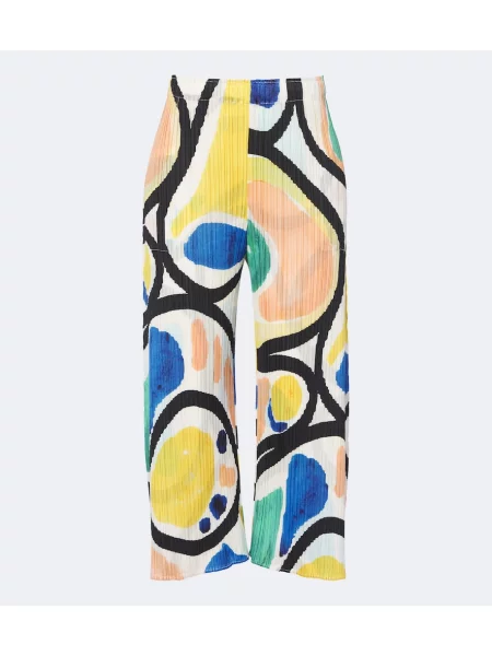 Pantaloni Pleats Please Issey Miyake cu imagine