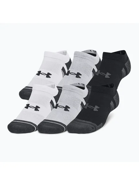 Under Armour Performance Tech Crew 6 pár mod szürke/mod szürke/jet zokni. Méret: M szürke