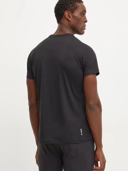 Salewa T-shirt trekkingowy Solidlogo Dry czarna
