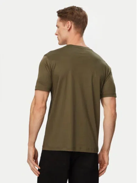 BOSS Marškinėliai TS_PS Spirit 70 Chaki Regular Fit
