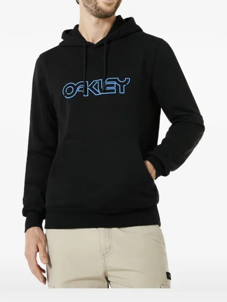 Hanorac cu glugă Oakley cu autograf cu cordon negru