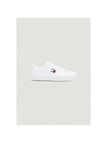 Sportcipők Tommy Jeans Tjw Logo Outsole Sneaker Ess fehér