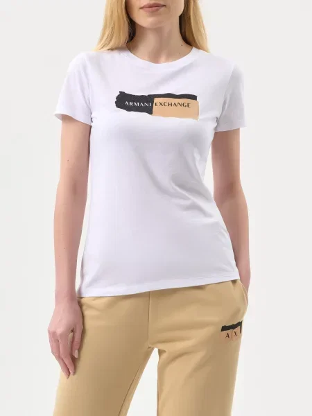 Футболка Armani Exchange біла