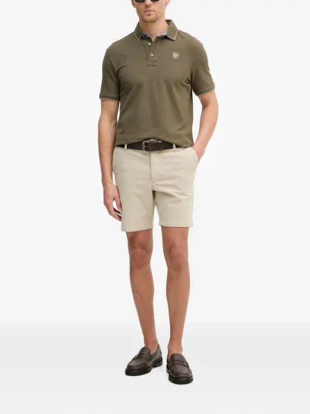 Tricou polo Blauer cu autograf verde