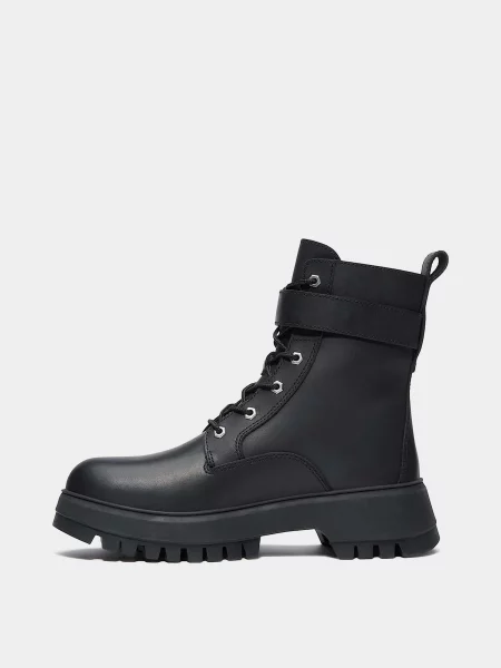 Кожаные ботинки Timberland черные