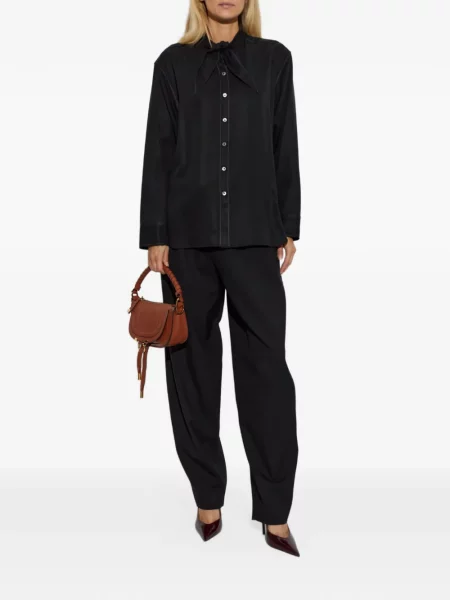 Cămașă Paul Smith cu legături negru