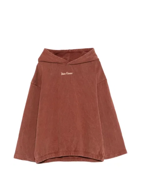 Bluza z kapturem dziecięca Bobo Choses brązowa