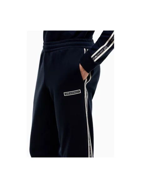 Nohavice Emporio Armani Ea7 modrá