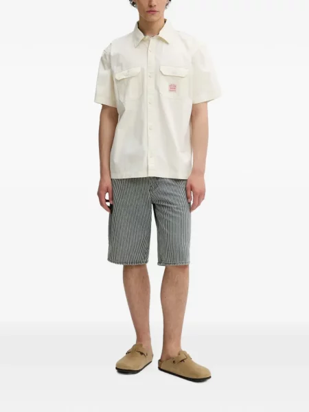 Scurt reversibil tricou Levi's® cu imagine negru