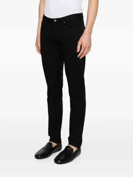 Blugi Emporio Armani cu autograf negru