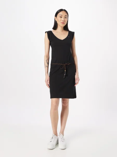 Ragwear Rochie SLAVKA maro / negru alb