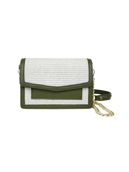 SARA BY JG Válltáska L'Armonia Olive Green olíva zöld