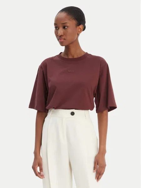 Футболка Boss коричневая