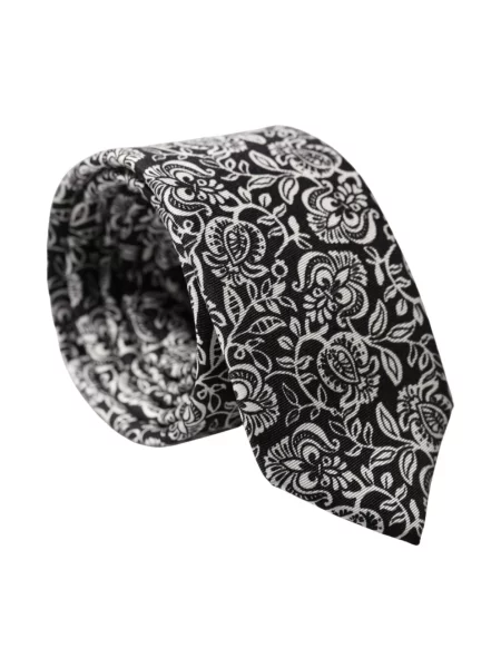 Krawat Dolce And Gabbana w kwiatki