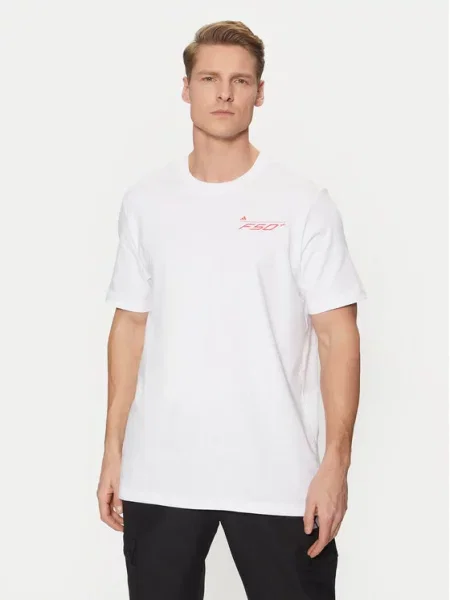 T-Shirt adidas λευκό