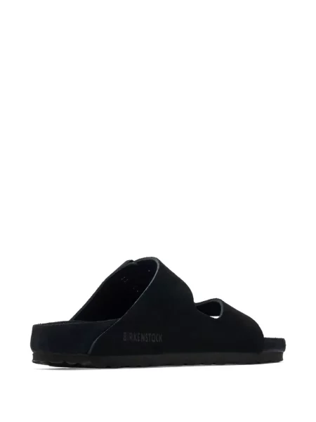 Sandale Birkenstock fără toc cu cataramă negru