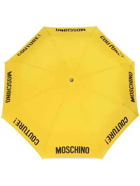 Umbrelă Moschino cu imagine galben