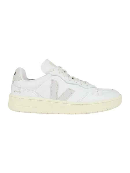 Sneakersy Veja skórzane białe