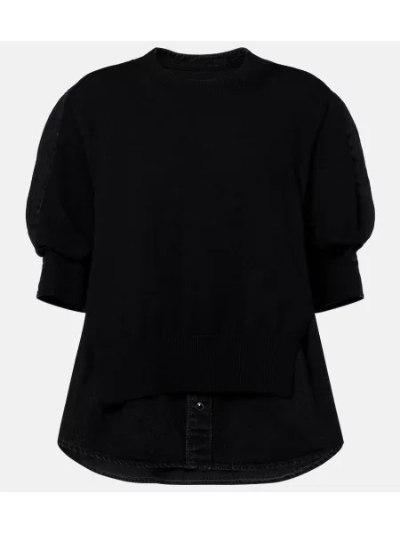 Pulover Sacai negru