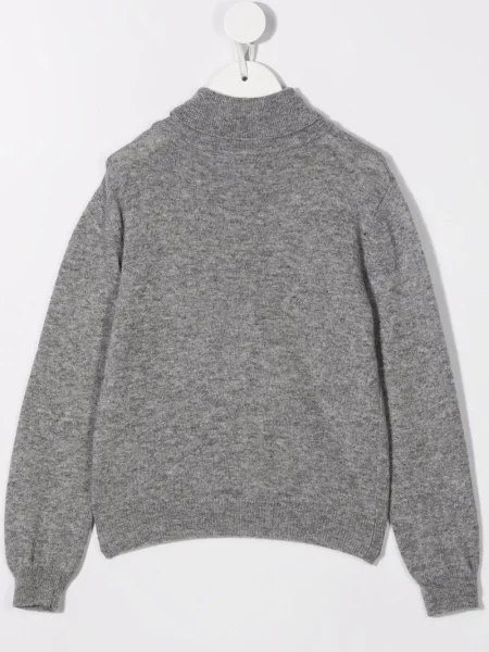 Sweter z golfem dziecięcy Fay szary