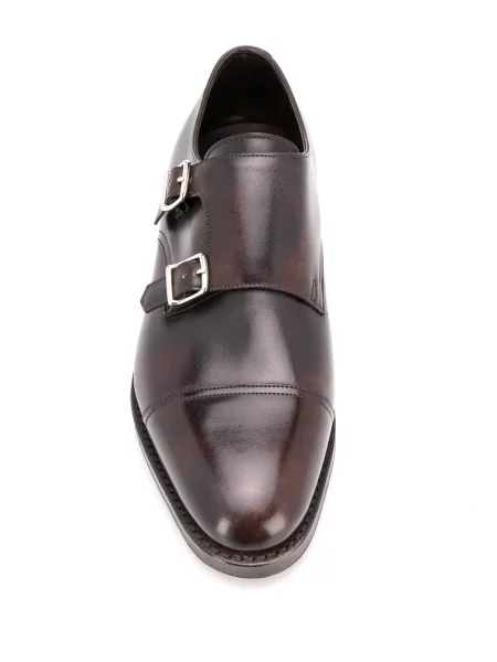 Pantofi monk John Lobb maro