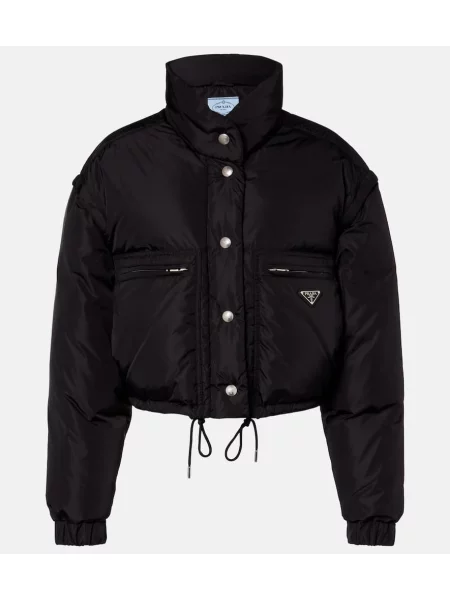 Geacă cu puf Prada negru